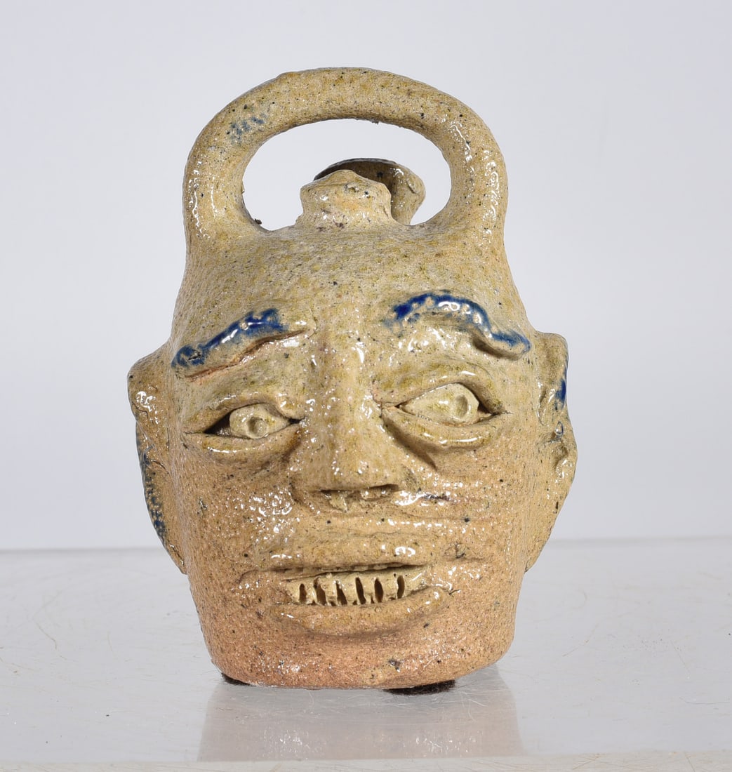 Billy Ray Hussey Miniature Face Jug (1 of 4)
