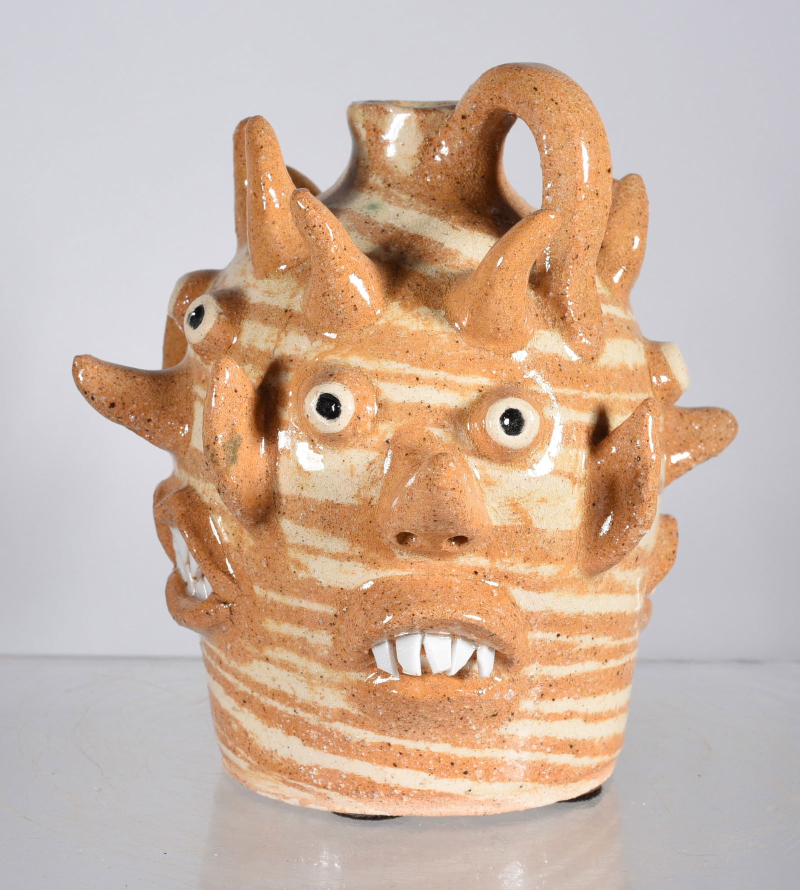 Kathy Richards Four Sided Miniature Face Jug (1 of 6)