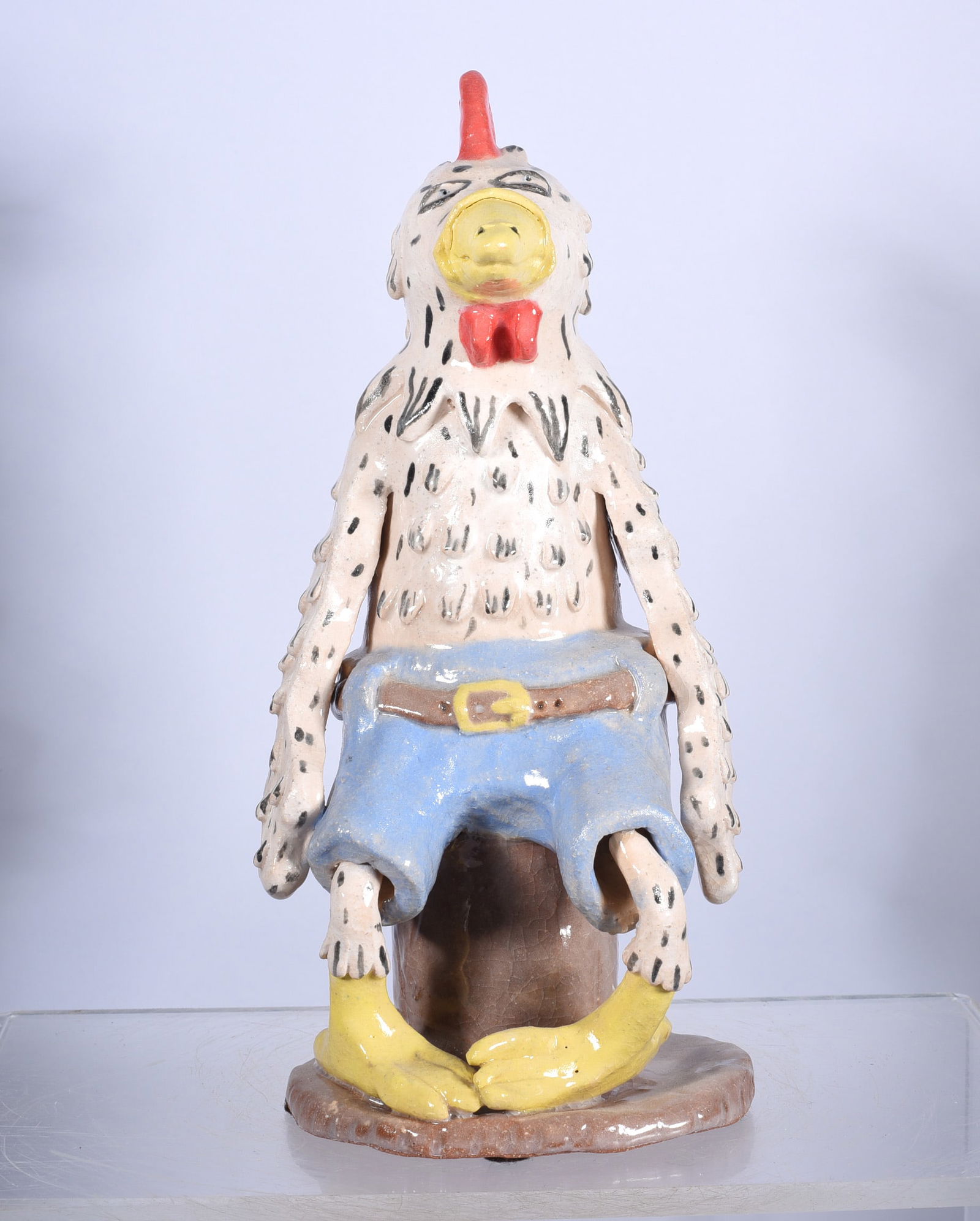 Stacy Lambert Chicken Man Figural (1 of 4)