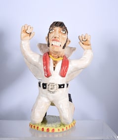 Stacy Lambert Elvis Pottery Figural