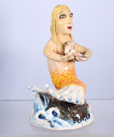 Stacy Lambert Pottery Mermaid