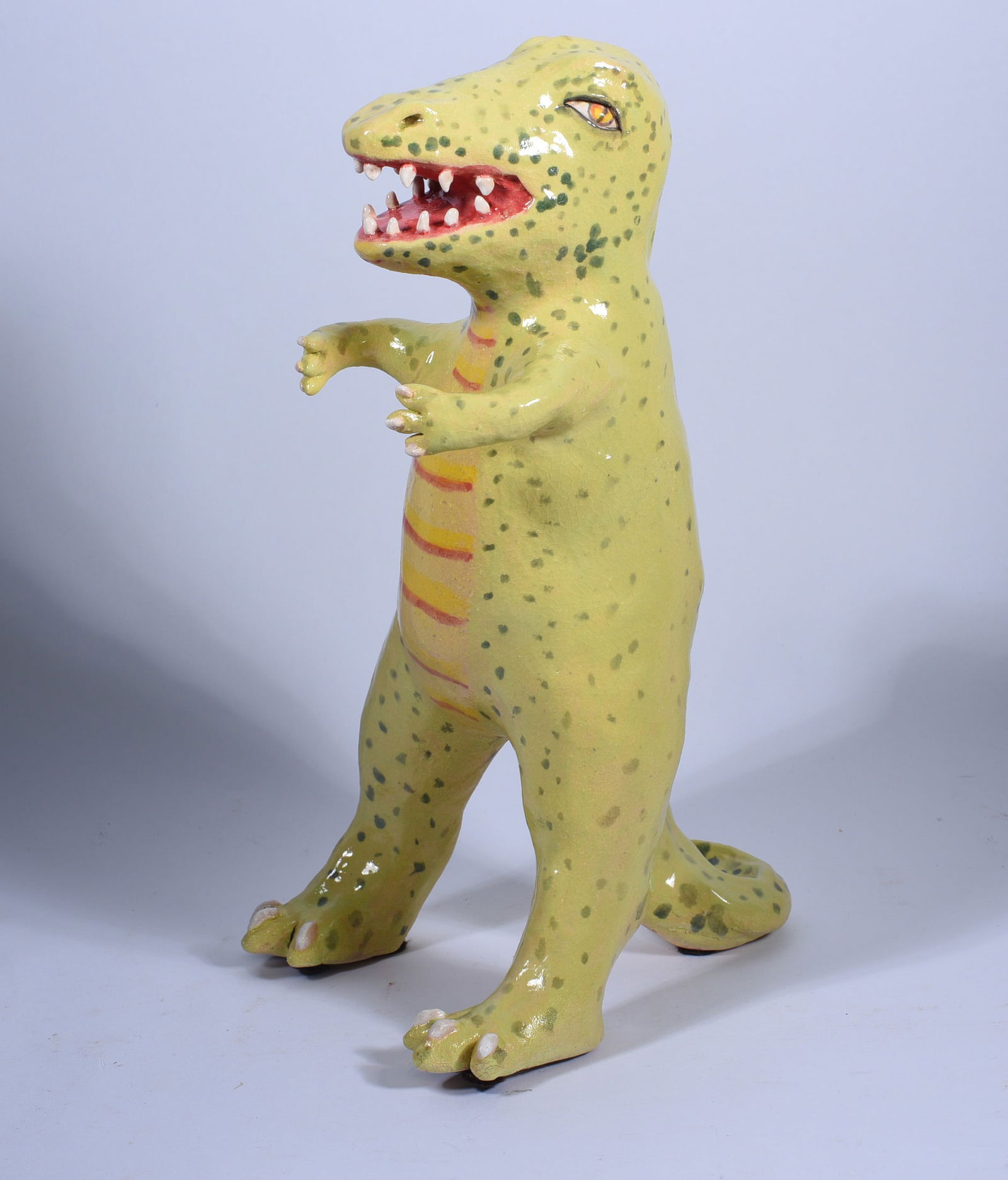 Stacy Lambert Pottery Dinosaur (1 of 3)