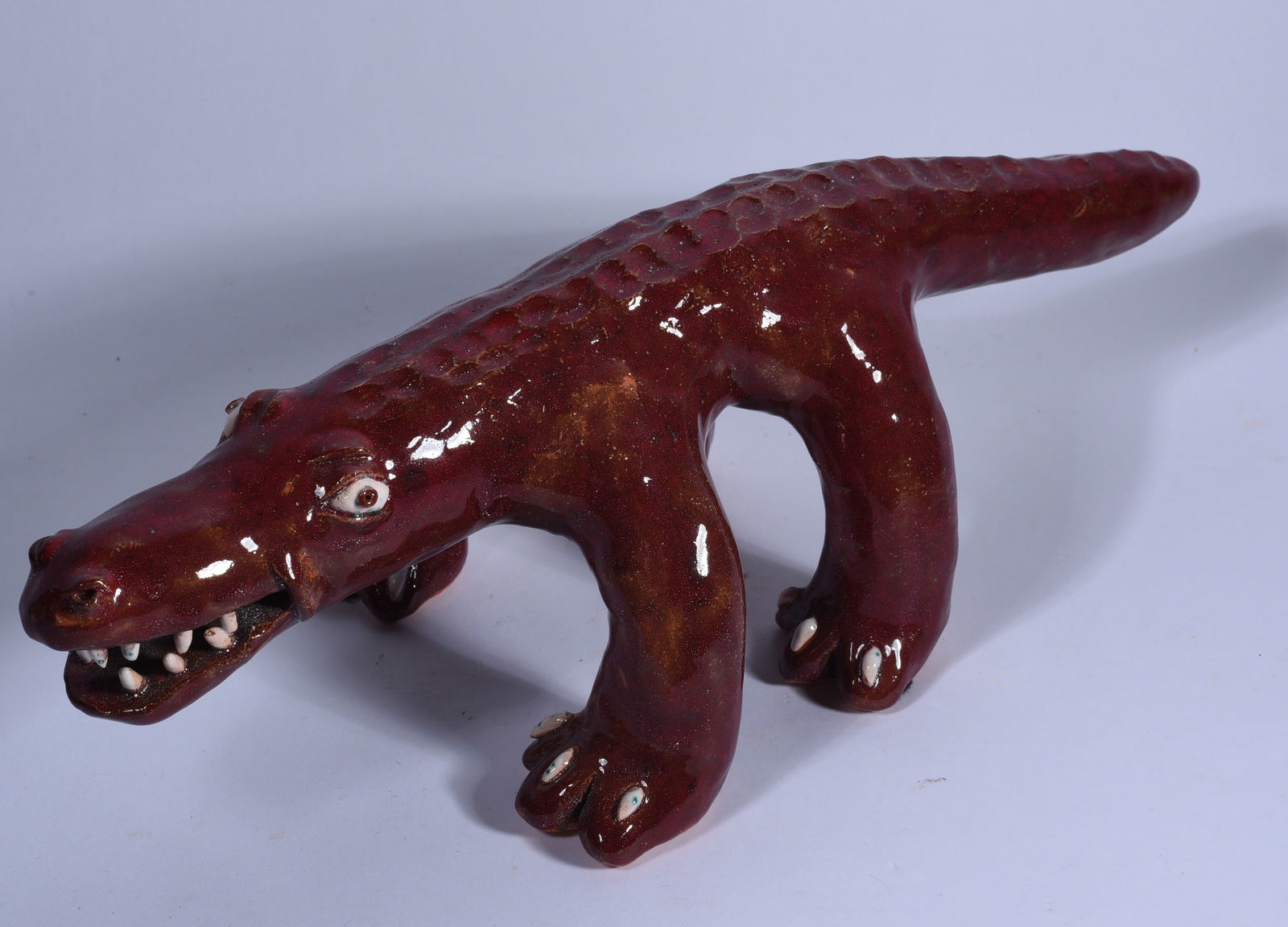 Stacy Lambert Pottery Alligator (1 of 3)