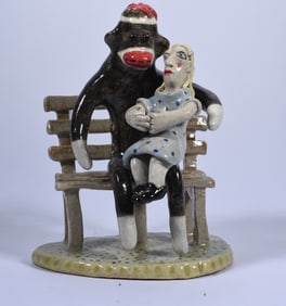Stacy Lambert Sock Monkey Figural