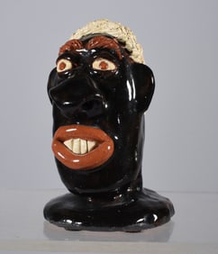 Albert and Peggy Hodge Small Head Face Jug