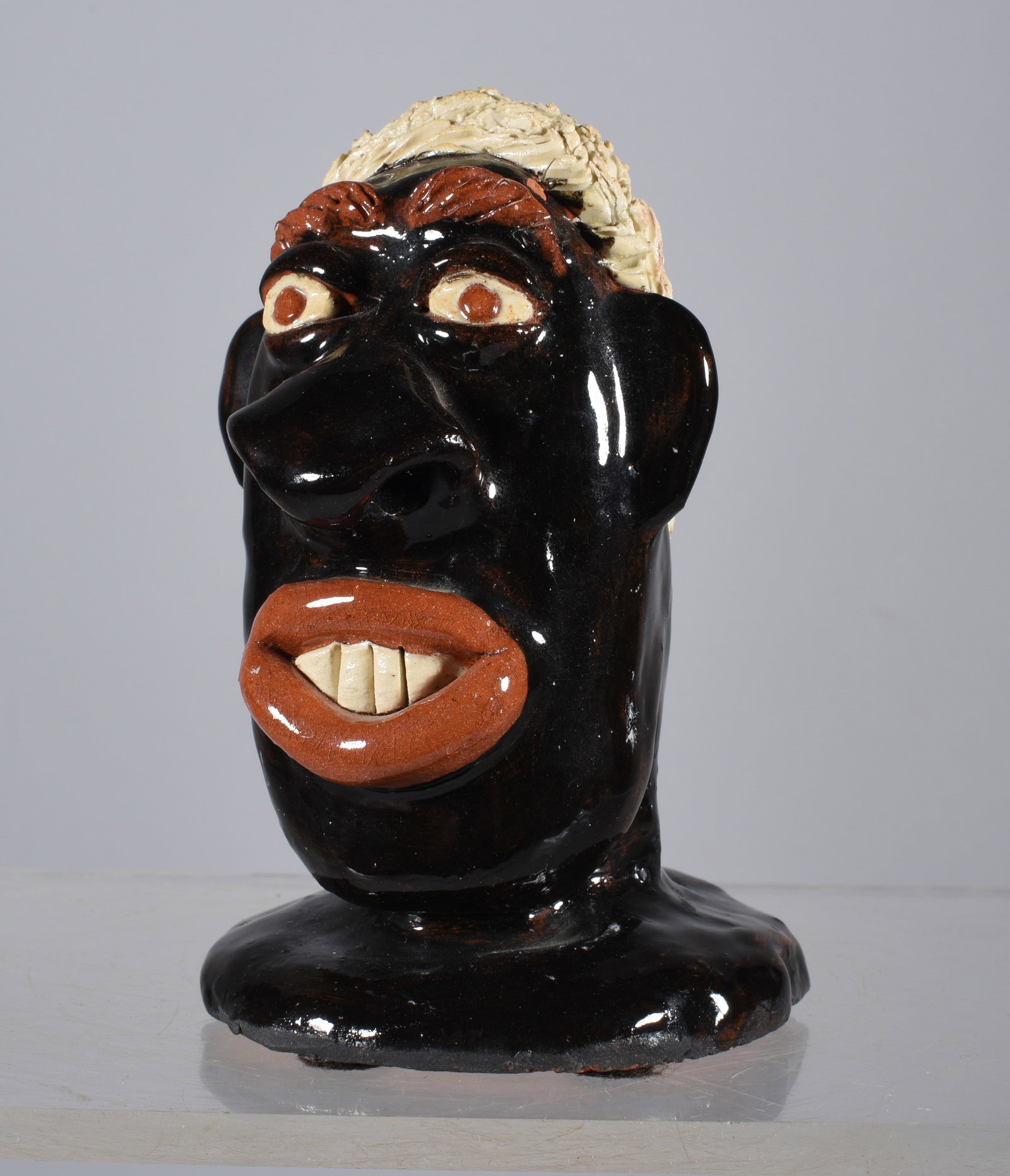 Albert and Peggy Hodge Small Head Face Jug (1 of 4)