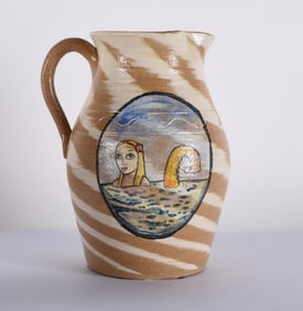 RARE Don Craig and Stacy Lambert Colab Pottery Pitcher