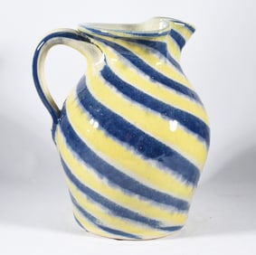 Steve Abee Swirl Pottery Pitcher