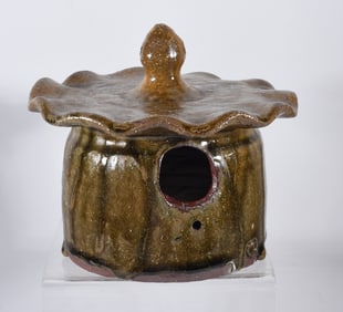 Joe Reinhardt Alkaline Glaze Bird House