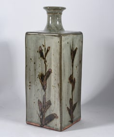 North Carolina Pottery Bottle