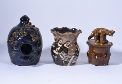 Stacy Lambert Folk Pottery Pieces
