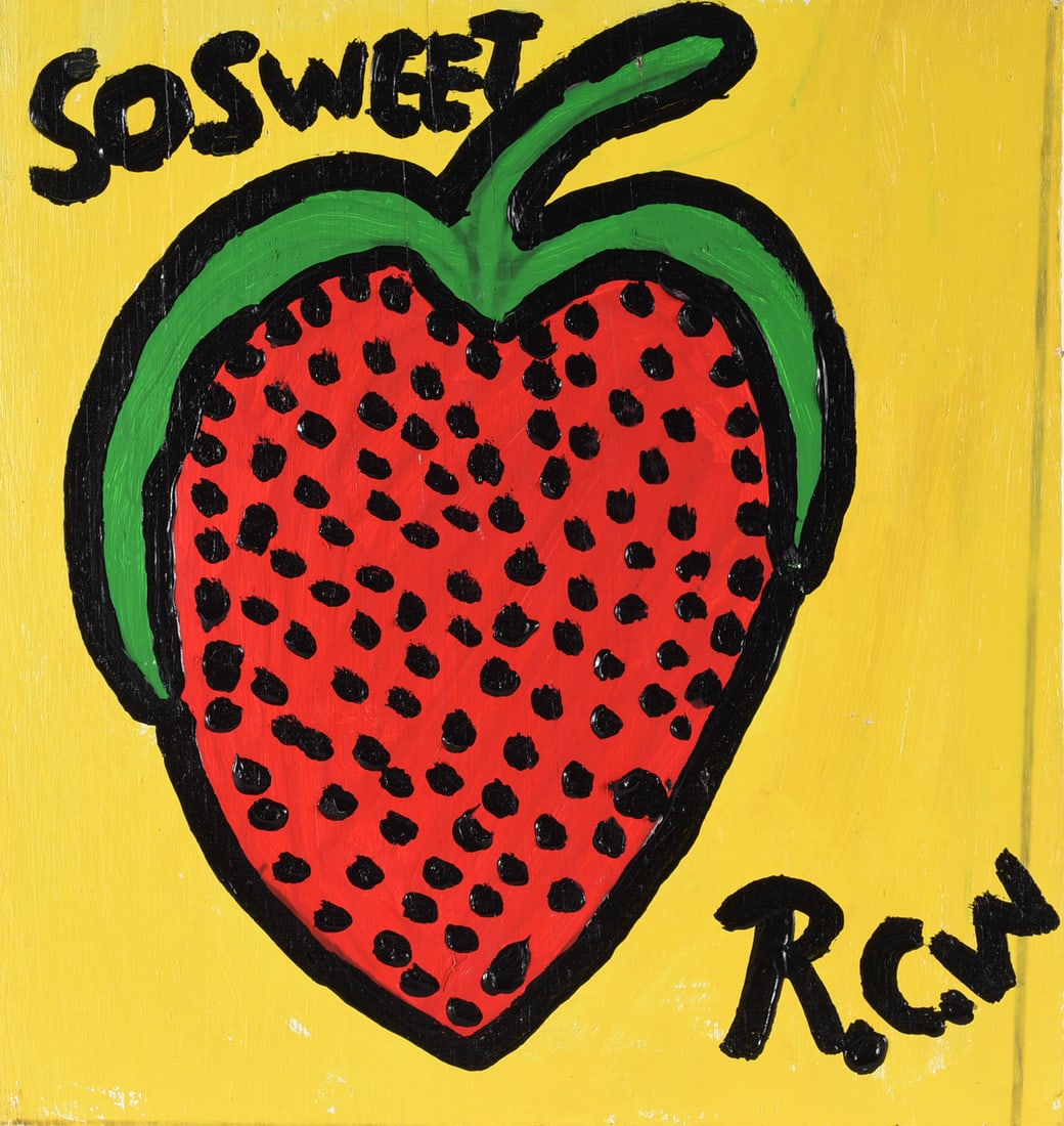 Ruby C Williams Folk Art Painting (1 of 2)