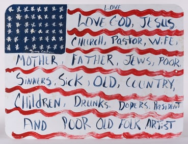 Benny Carter Painted Sign