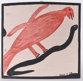 Mose Tolliver Folk Art Painting
