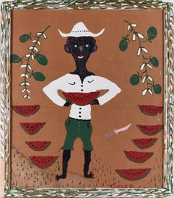 Willie Tarver Folk Art Painting