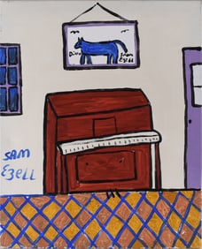Sam Ezell Painting on Canvas