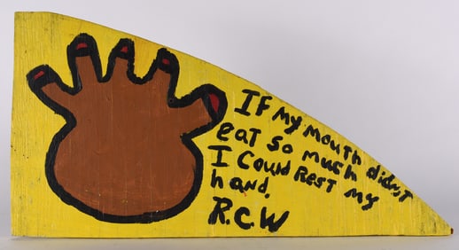 Ruby C Williams Folk Art Painting