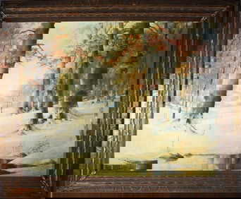 O Draver Painting on Cavnas