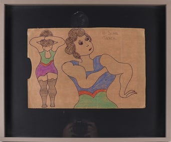 Lewis Smith Double Sided Art Work