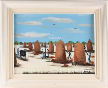 Curtis Everett Folk Painting