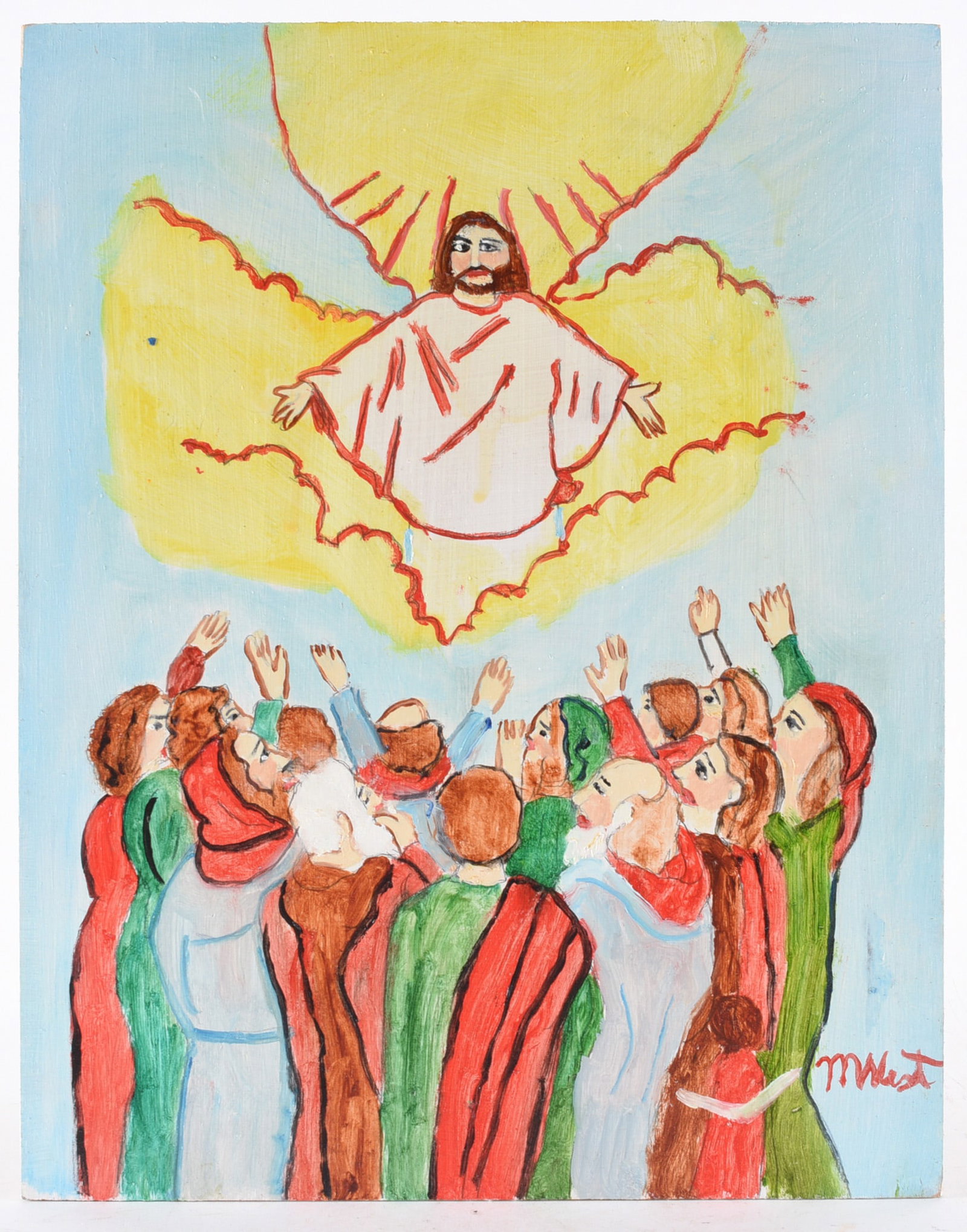 Myrtice West Folk Painting (1 of 2)