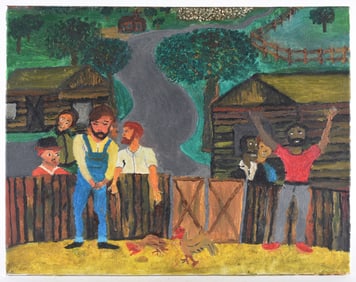 J Smith Folk painting