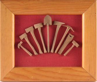 Joseph Walters Carved Miniature Tools