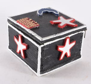 James Harold Jennings Wooden Box