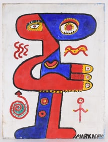 Mark Adams Painting on Canvas