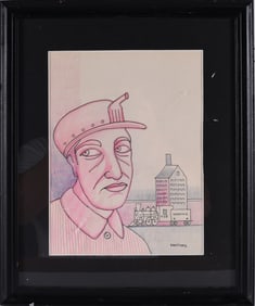 Jack Savitsky (1910 - 1991) Drawing on Paper