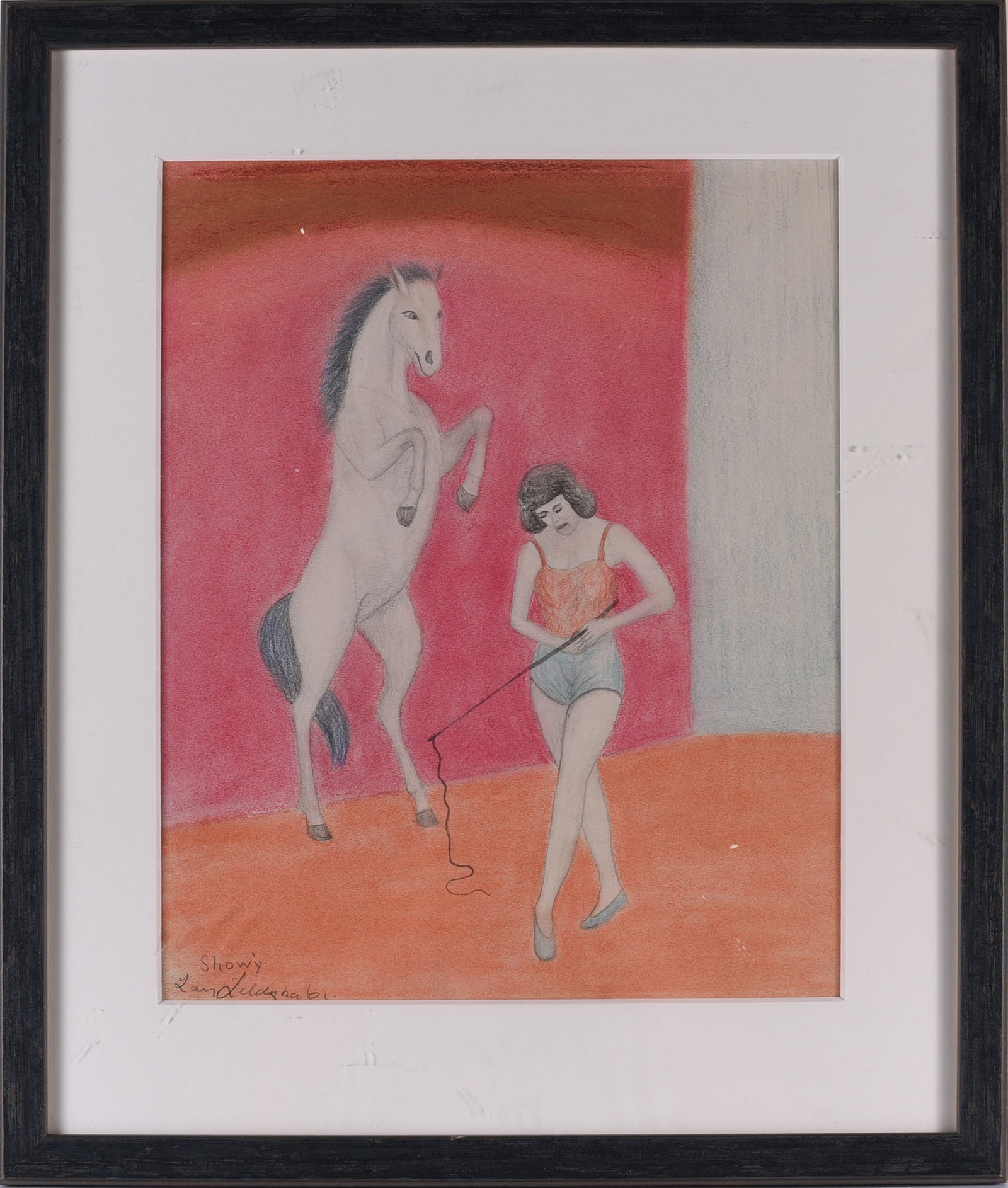 Lawrence Lebduska Original Art Signed (1 of 3)