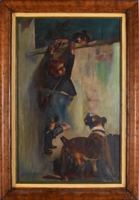 Antique Oil Painting ca. 1880