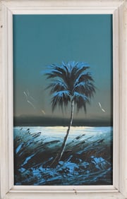 James Gibson (1938 - 2017) Highway Men Painting