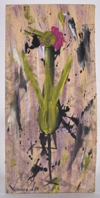 Ernest Lee "The Chicken Man" Folk Painting