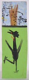Ernest Lee "The Chicken Man" Folk Painting