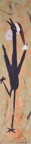 Ernest Lee "The Chicken Man" Folk Painting
