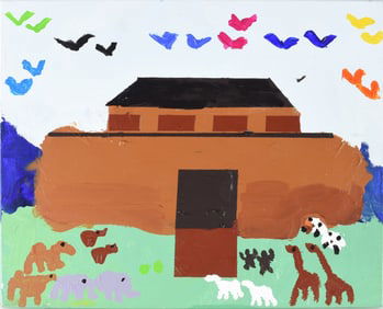 Folk Painting by Eddie B.