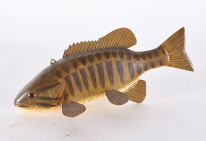 Scott Morrison Wood Carved Fish