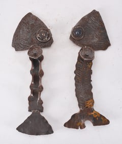 Folk Art Fish Sculptures
