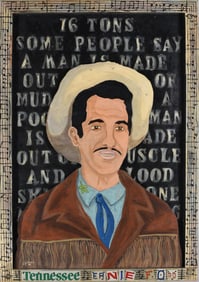 Eric Cunningham Folk Painting