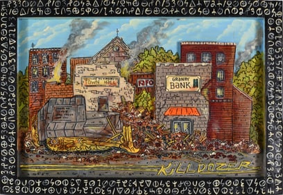 Eric Cunningham Folk Painting