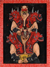 Eric Cunningham Folk Painting