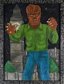 Eric Cunningham Folk Painting