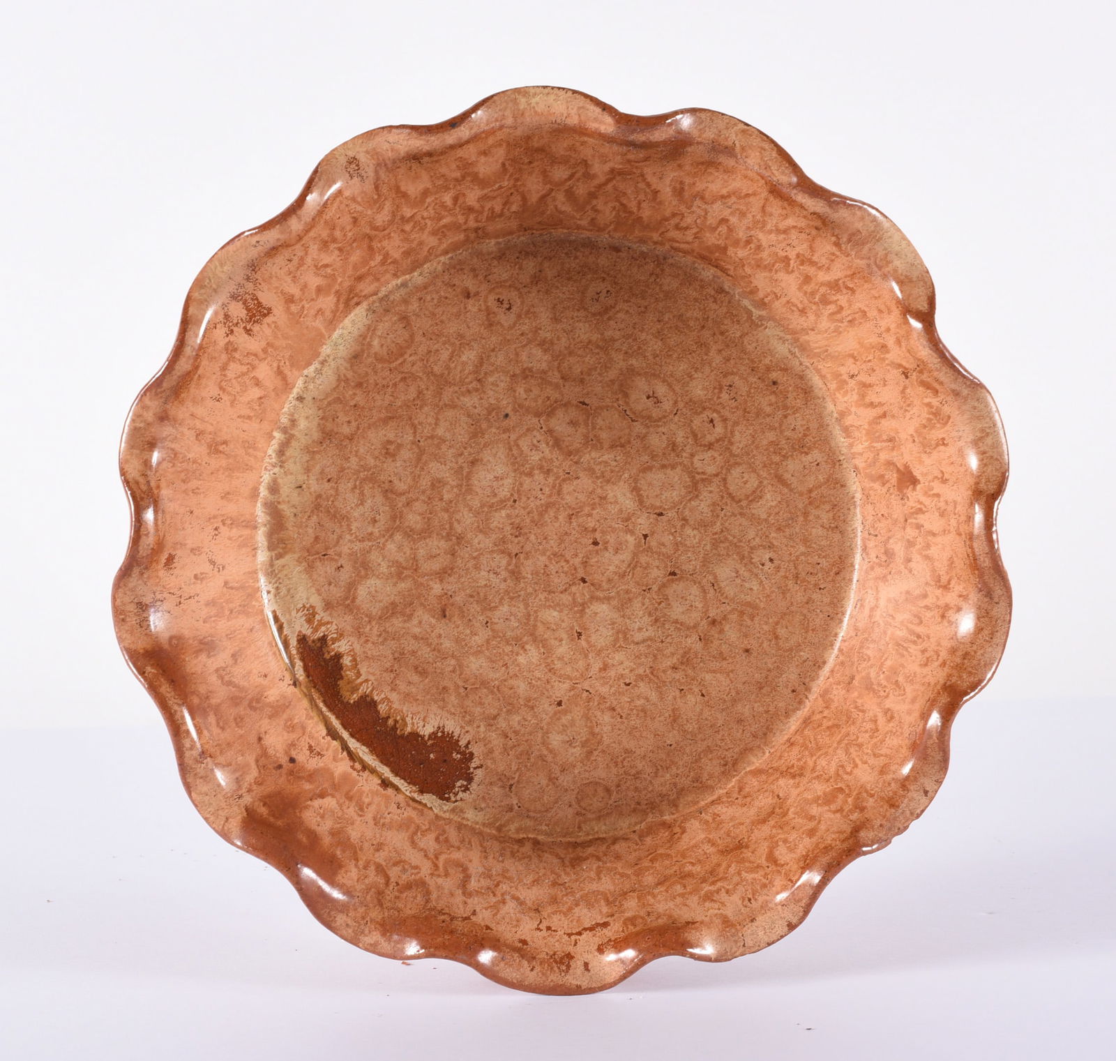 Walt and Dot Auman Pottery Pie Plate (1 of 2)