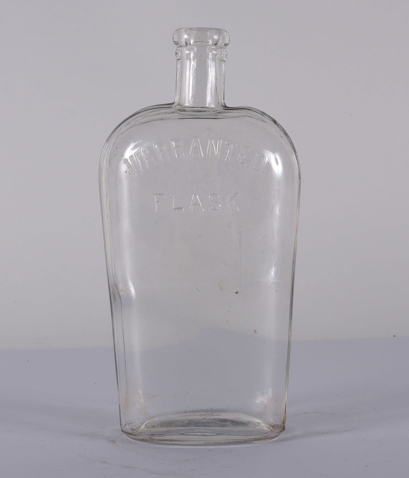 Vintage Glass Warranted Flask Bottle: READ IN FULL! These items are all from an attic that we cleaned out. These are sold as is where is. See pictures for details. If we in house pack and ship for you it takes 4 weeks or so DO NOT ASK WHE