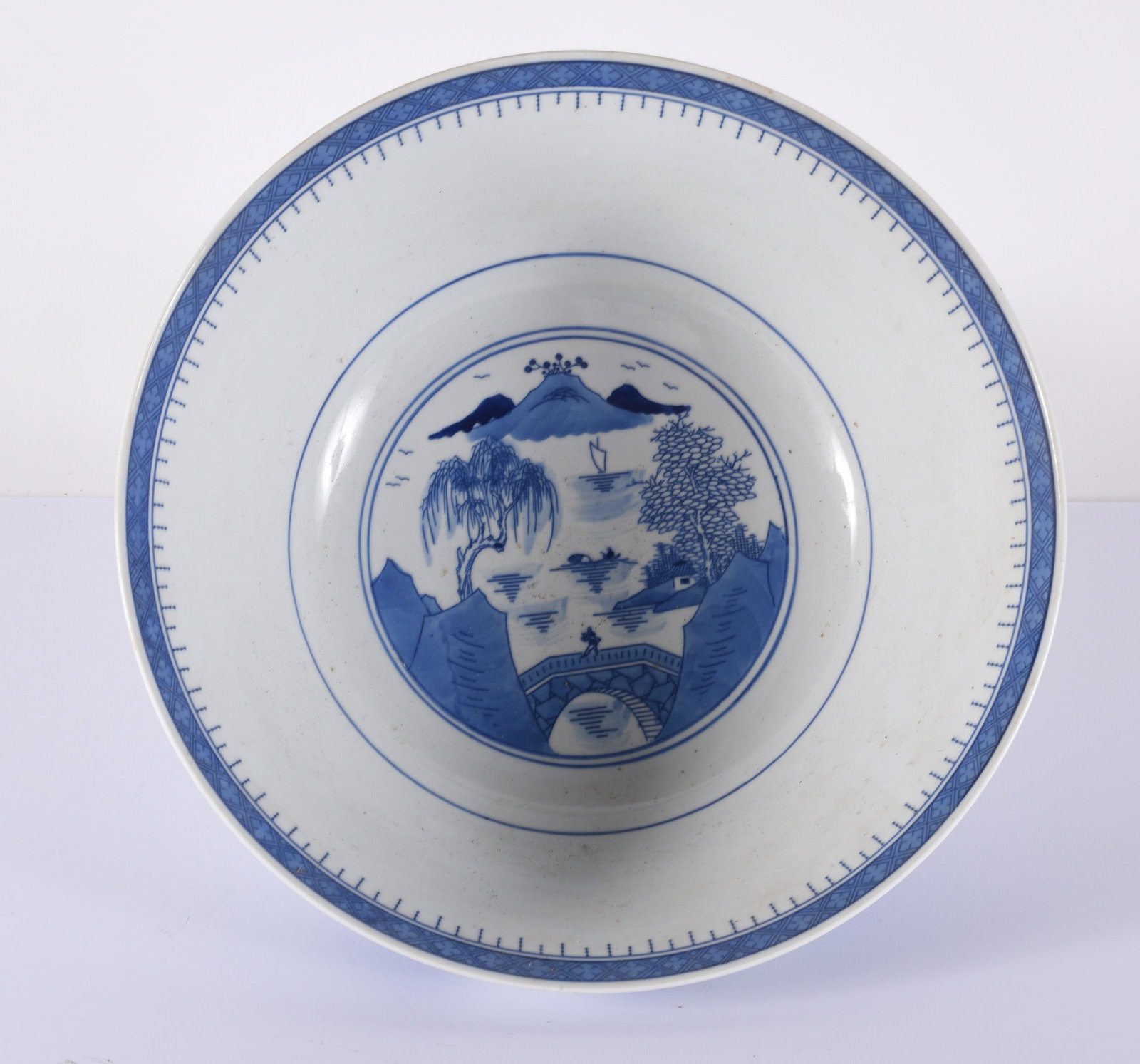 Antique Chinese Blue and White Porcelain Bowl: READ IN FULL! These items are all from an attic that we cleaned out. These are sold as is where is. See pictures for details. If we in house pack and ship for you it takes 4 weeks or so DO NOT ASK WHE