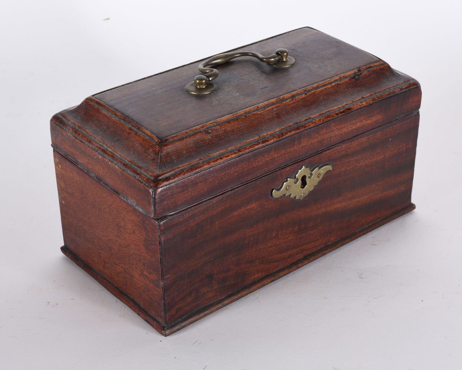 Antique Lidded Document Box 9"x6" (1 of 3)