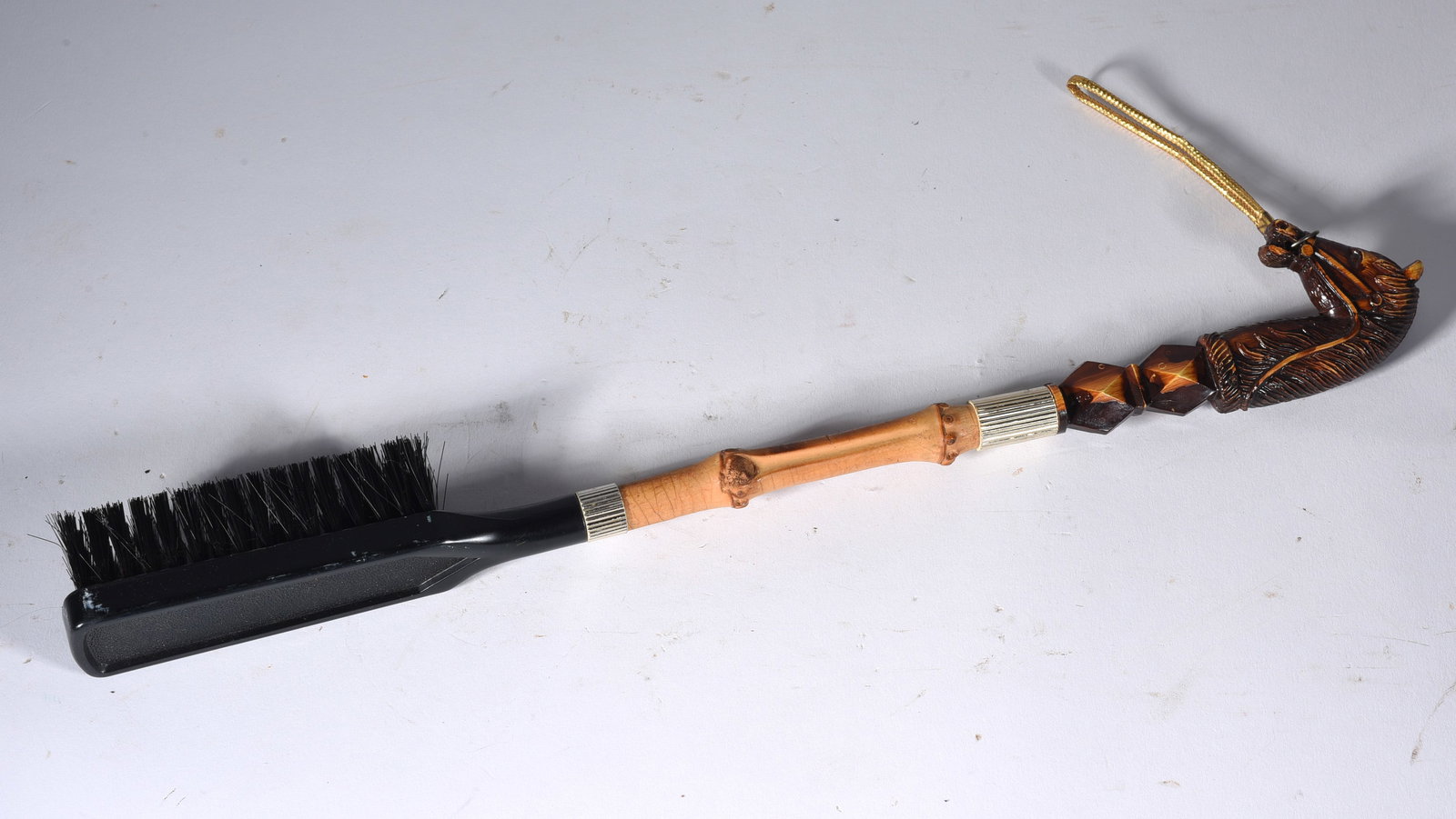 Vintage Horse Head Shoe Horn Brush: READ IN FULL! These items are all from an attic that we cleaned out. These are sold as is where is. See pictures for details. If we in house pack and ship for you it takes 4 weeks or so DO NOT ASK WHE