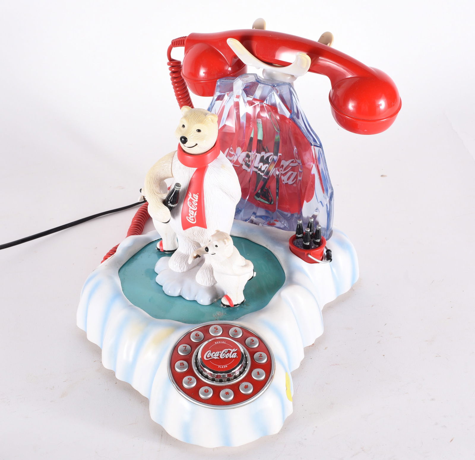 Vintage Coca Cola Telephone 17"x10" (1 of 2)