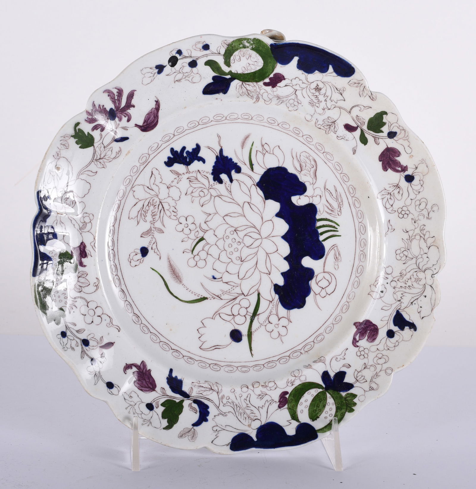 Antique China Plate Warmer Victorian ca. 1882 (1 of 2)